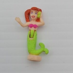 1999 Polly Pocket Dolls Vintage Figure Sea Splash Dolphin Ride